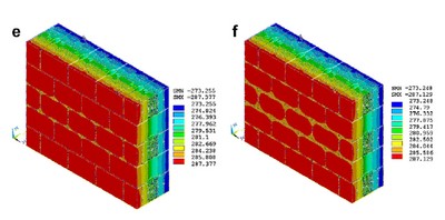 Dos tipologías de pared estudiadas